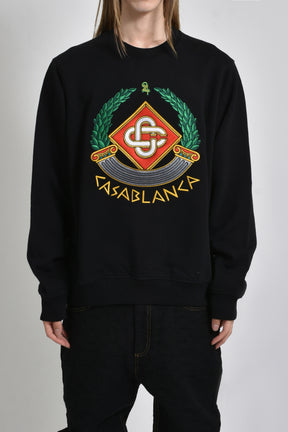 CASA CREST EMBROIDERED SWEATSHIRT / MULTI