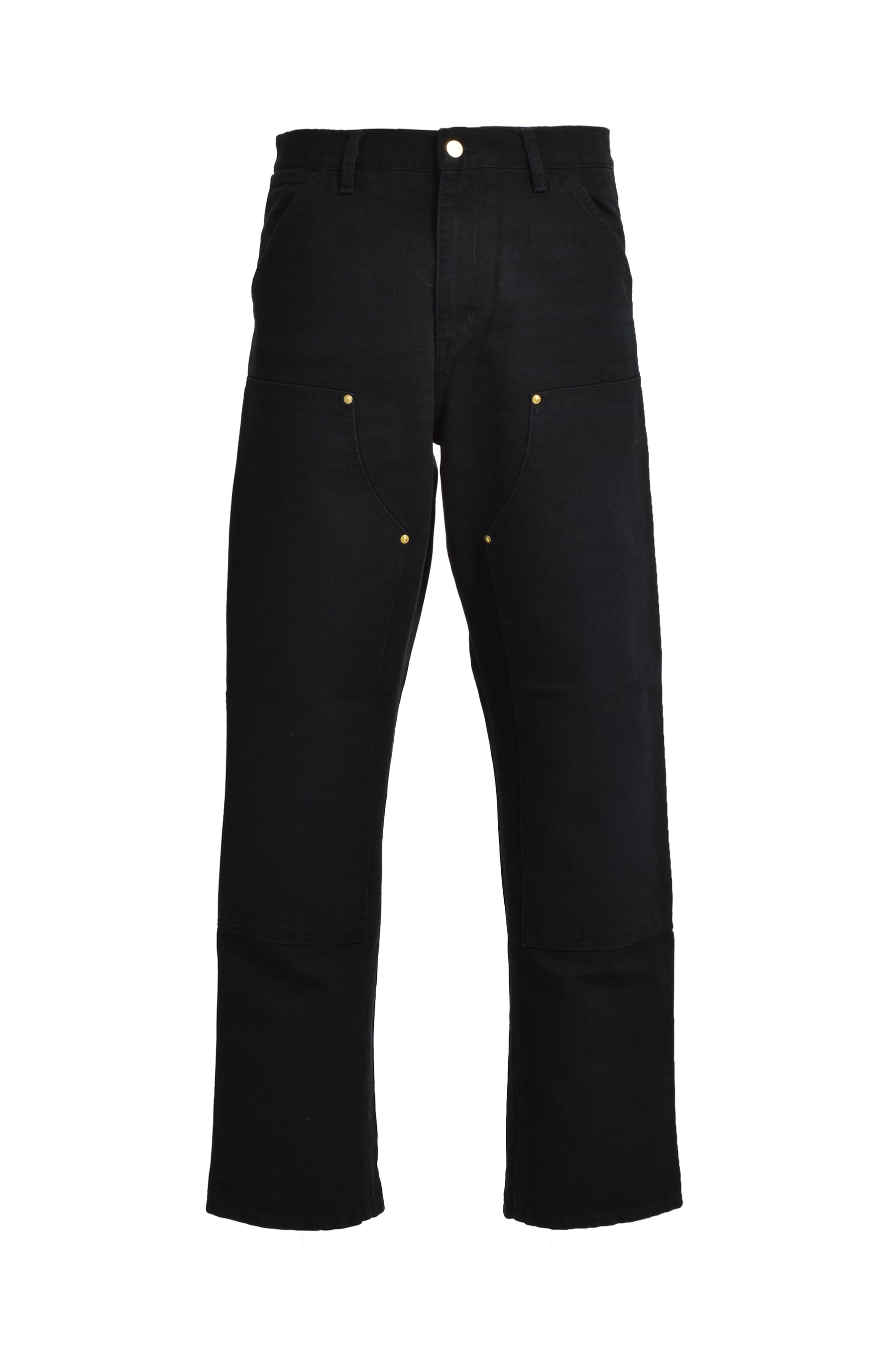 DOUBLE KNEE PANT -AGD CANVAS- / BLK