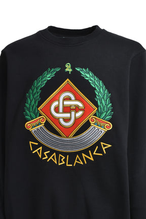 CASA CREST EMBROIDERED SWEATSHIRT / MULTI