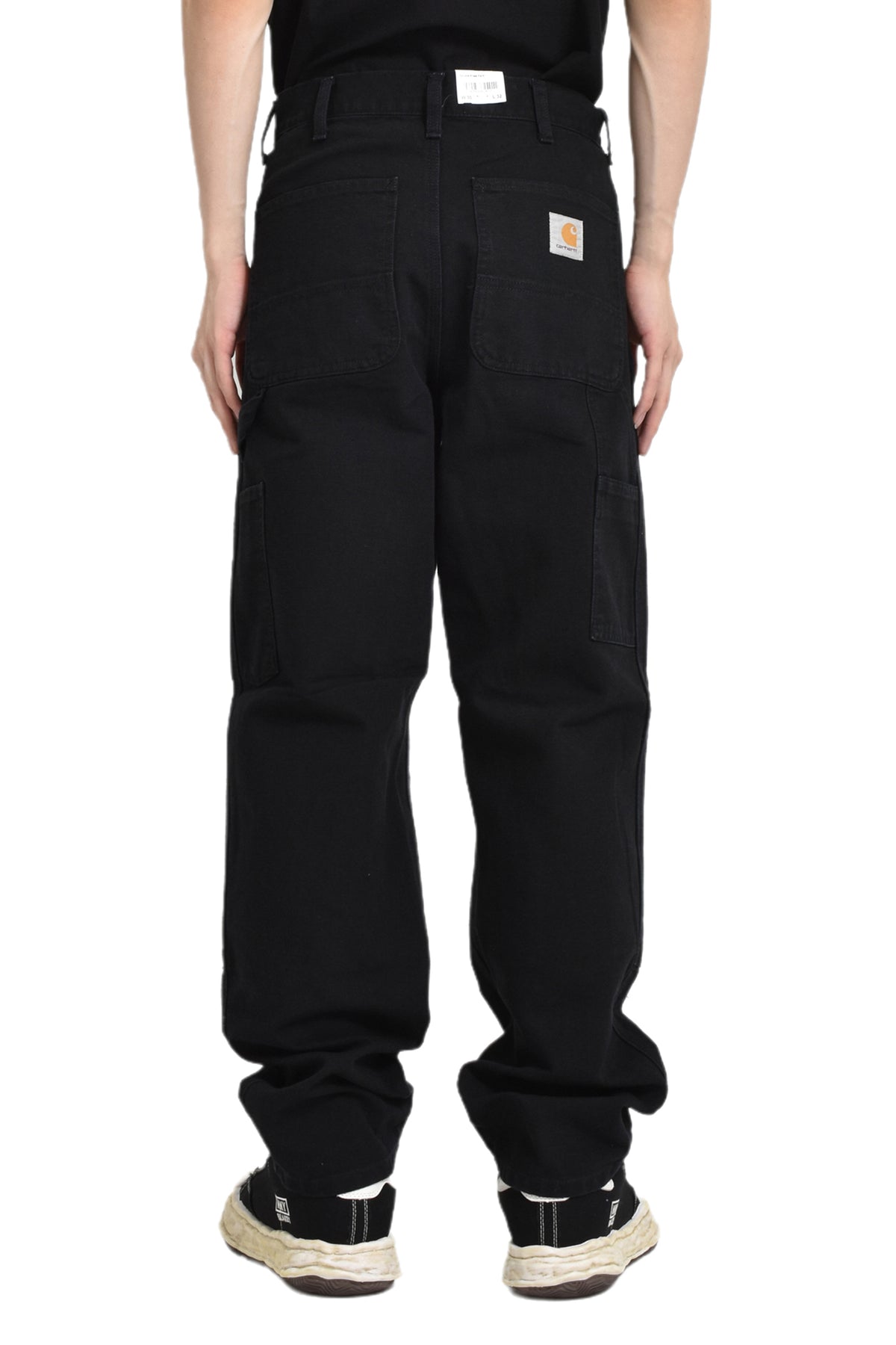 DOUBLE KNEE PANT -AGD CANVAS- / BLK