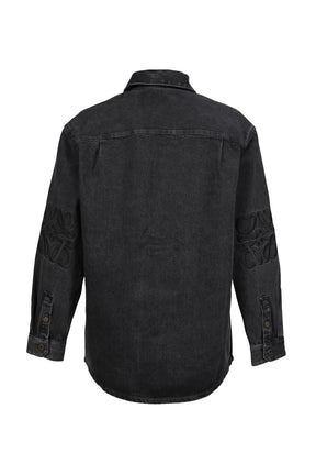 ANAGRAM OVERSHIRT / BLK