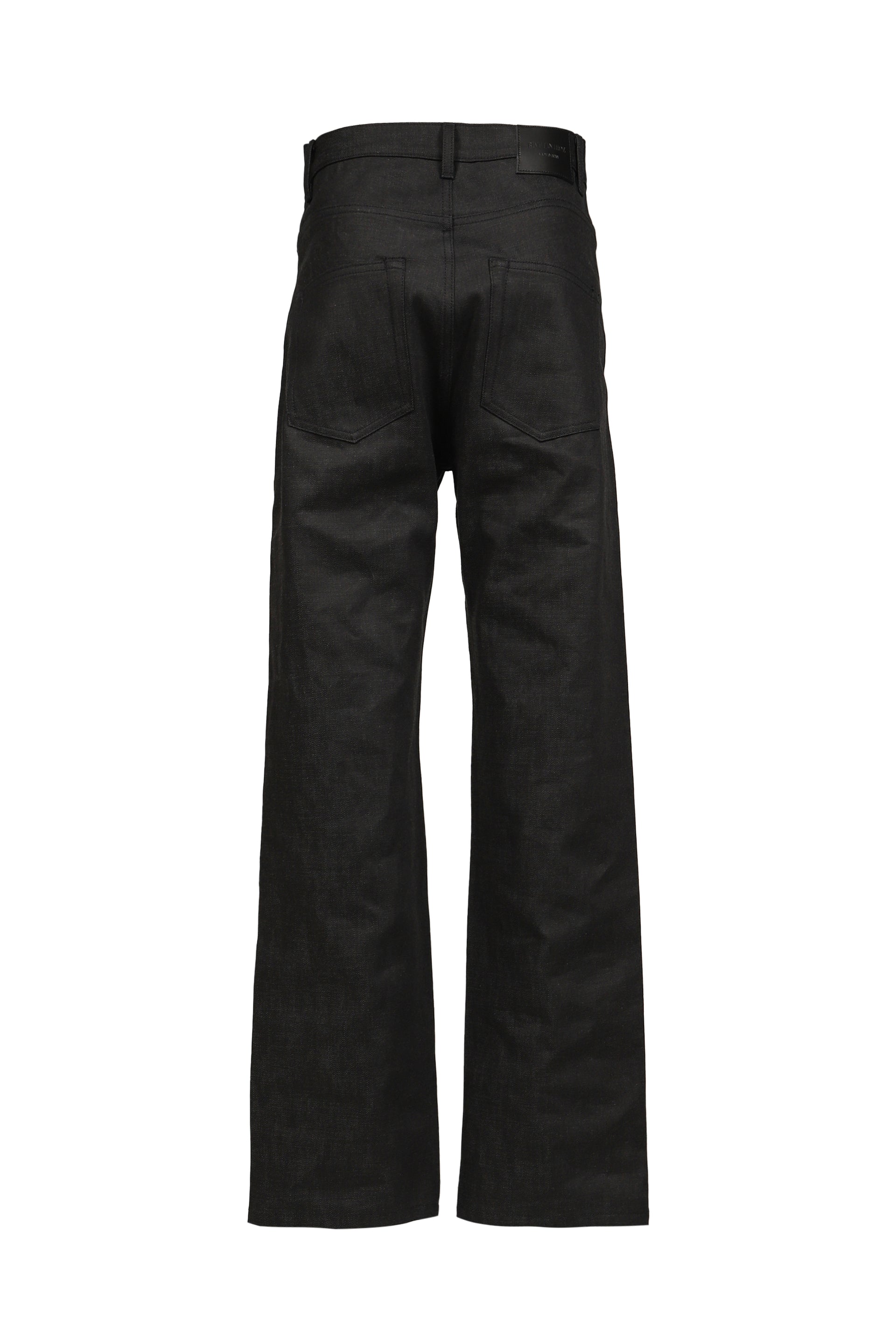 RH STRAIGHT JEAN / RAW BLK
