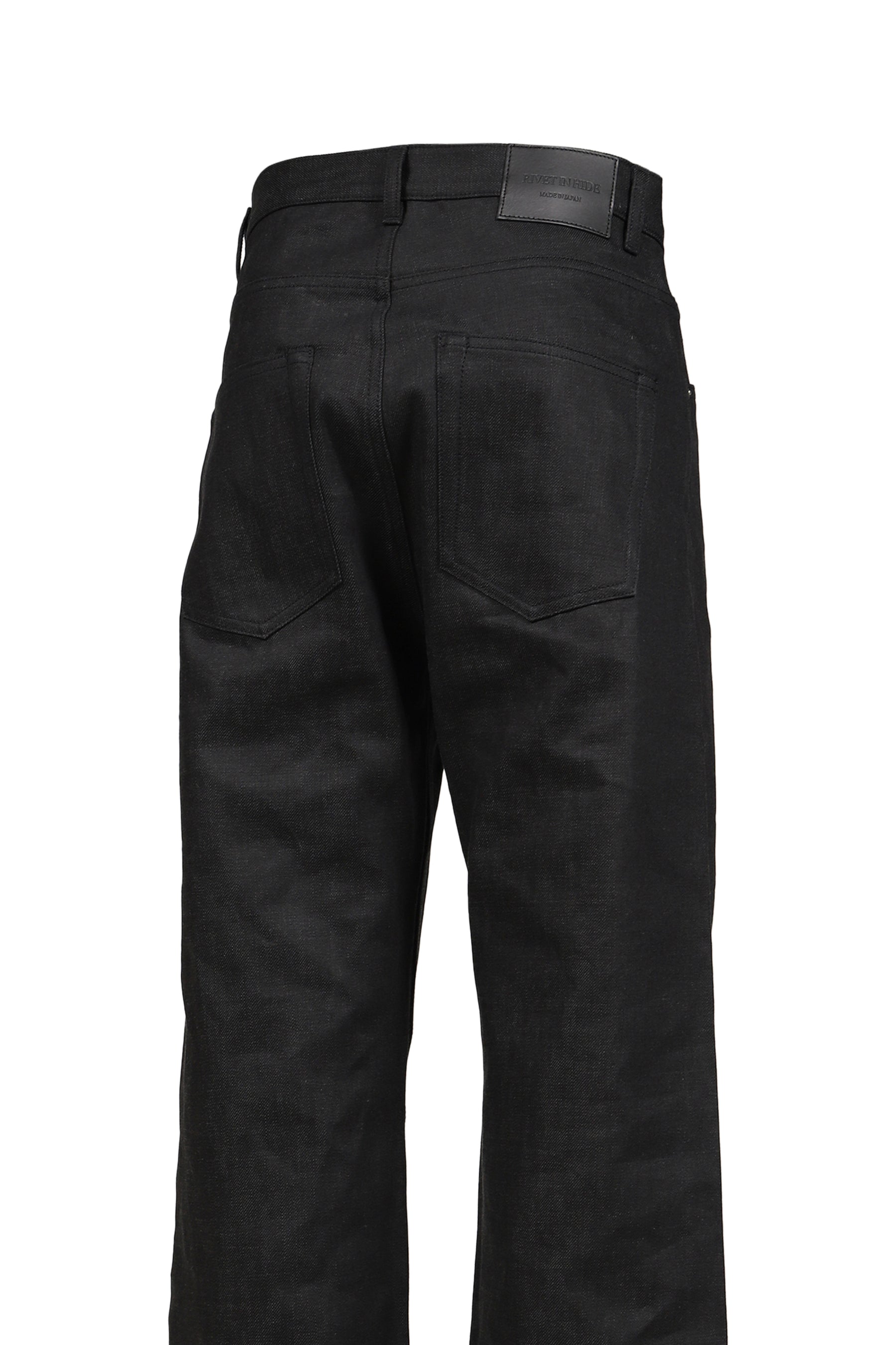 RH STRAIGHT JEAN / RAW BLK