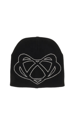 VM LOGO BEANIE / BLK