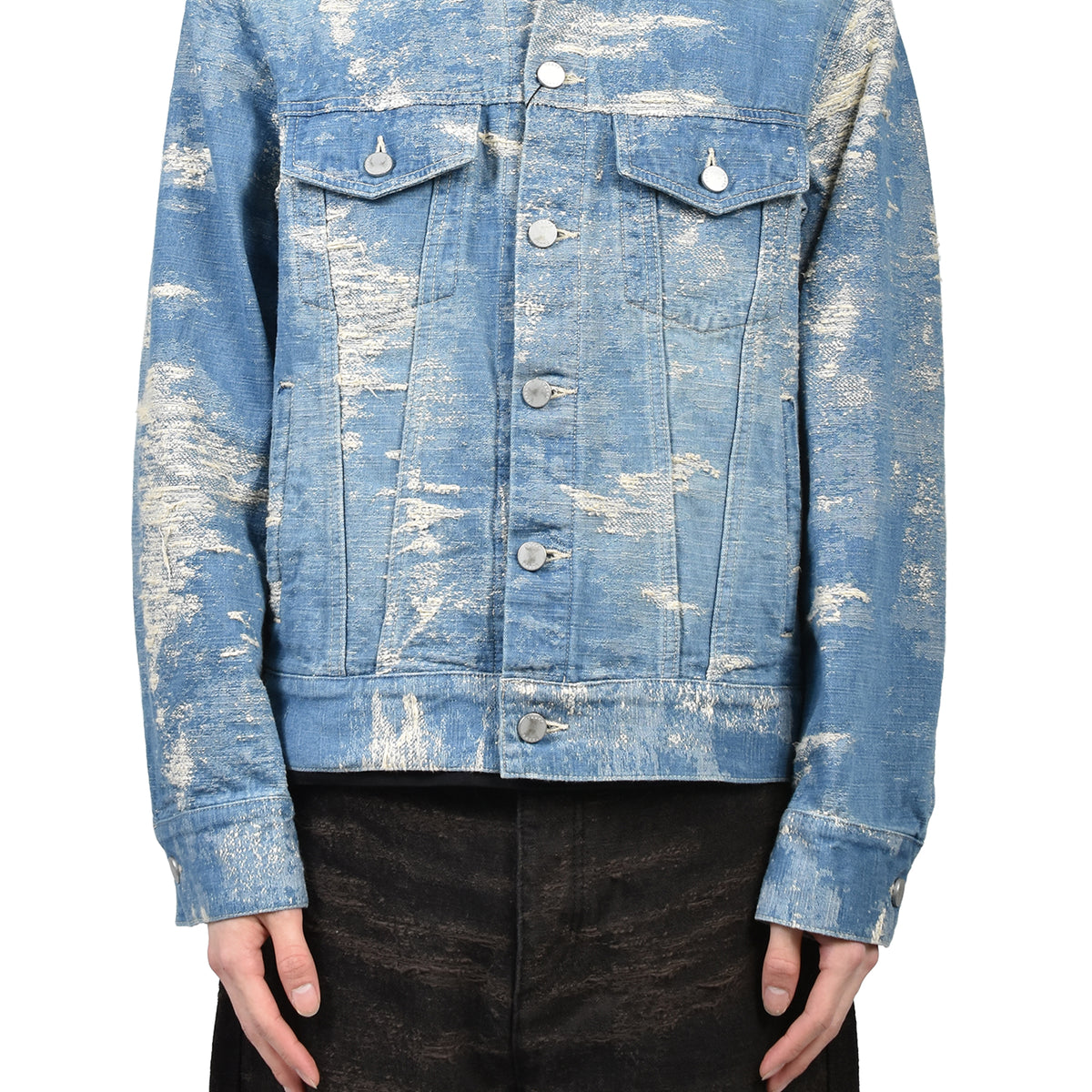 TAAKK ターク SS26 3RD TYPE DENIM JACKET / INDIGO BLEACH - NUBIAN