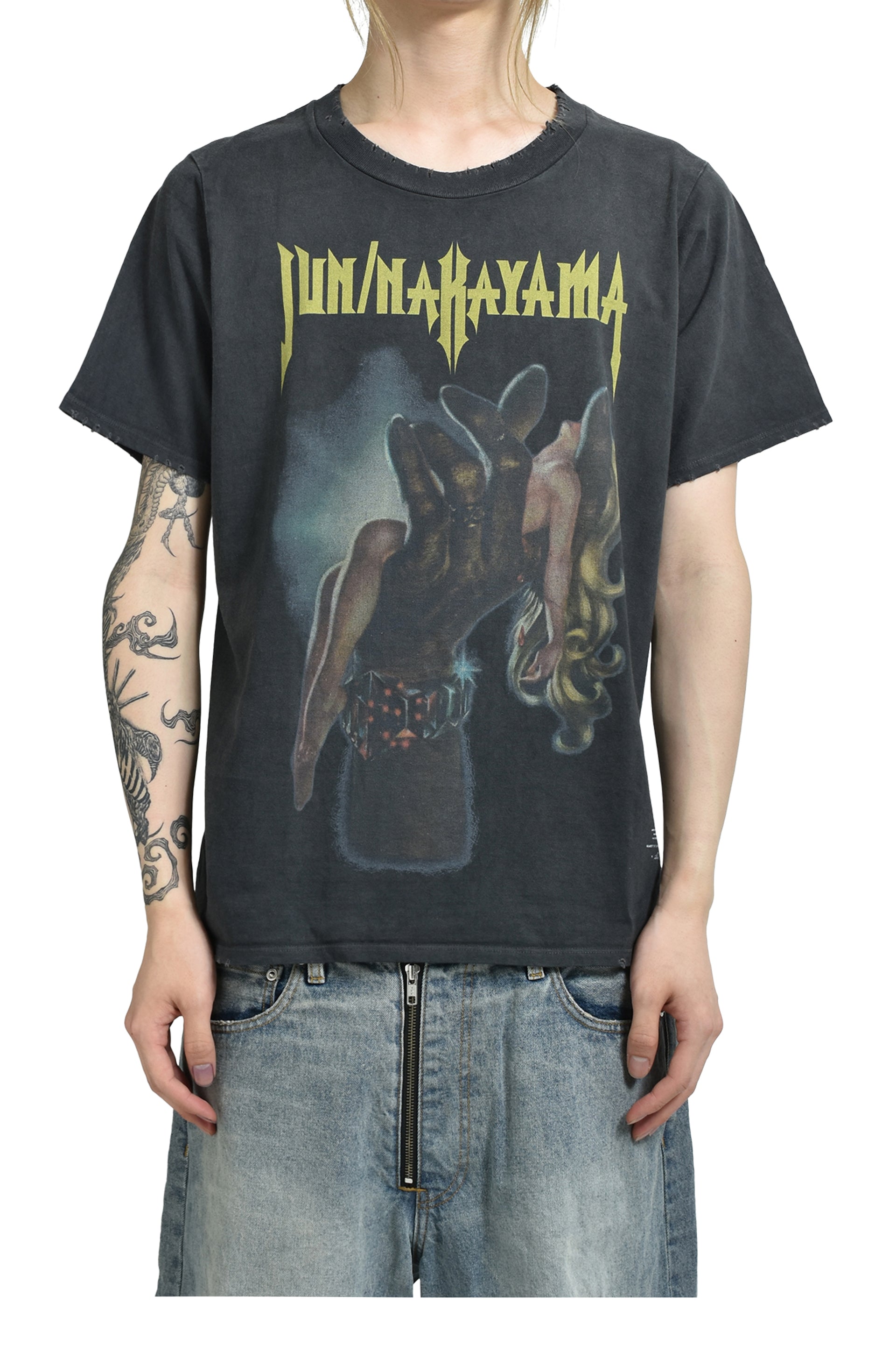 MAKE LOVE T-SHIRTS / BLK