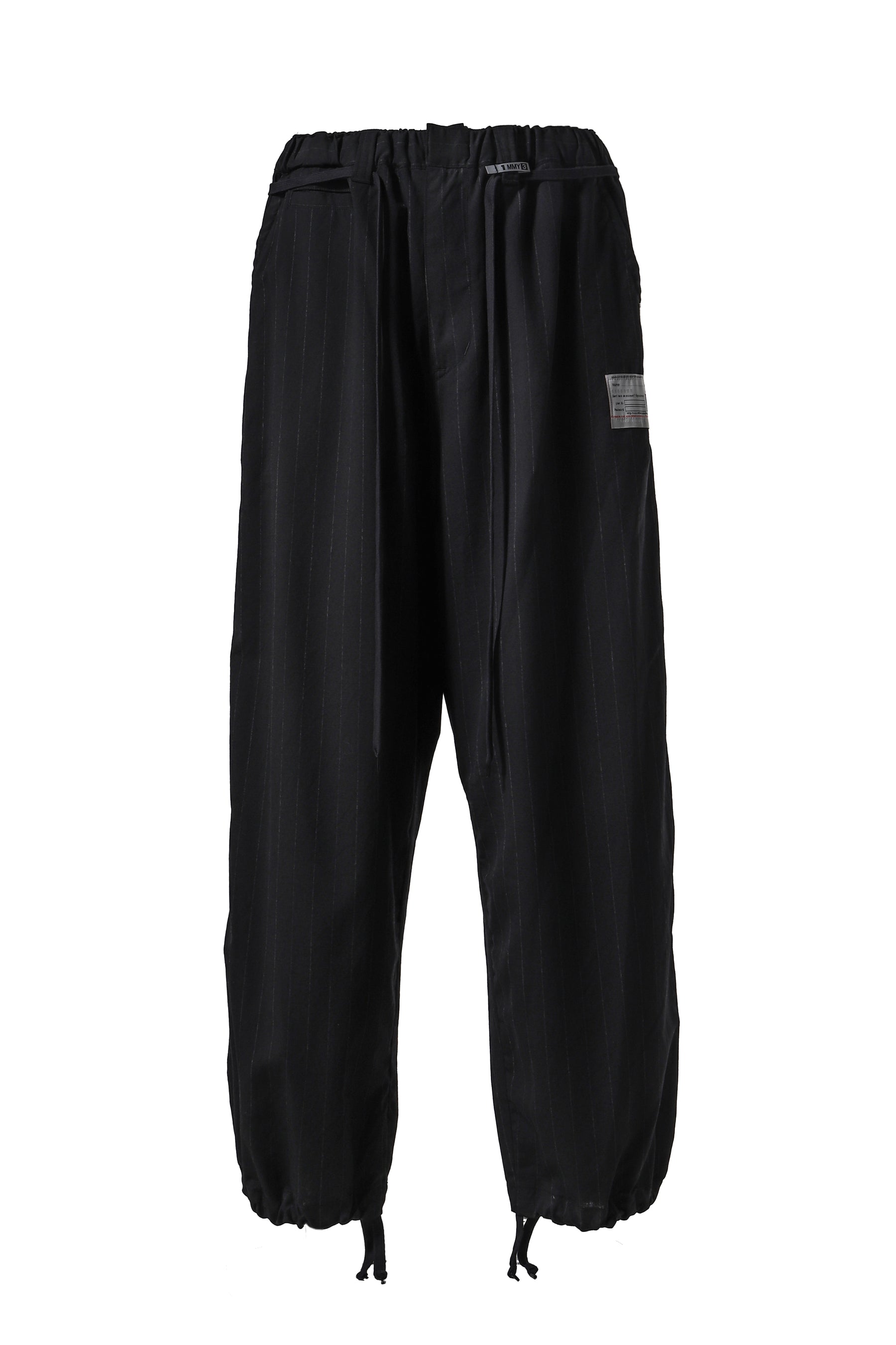 WIDE TROUSERS / BLK