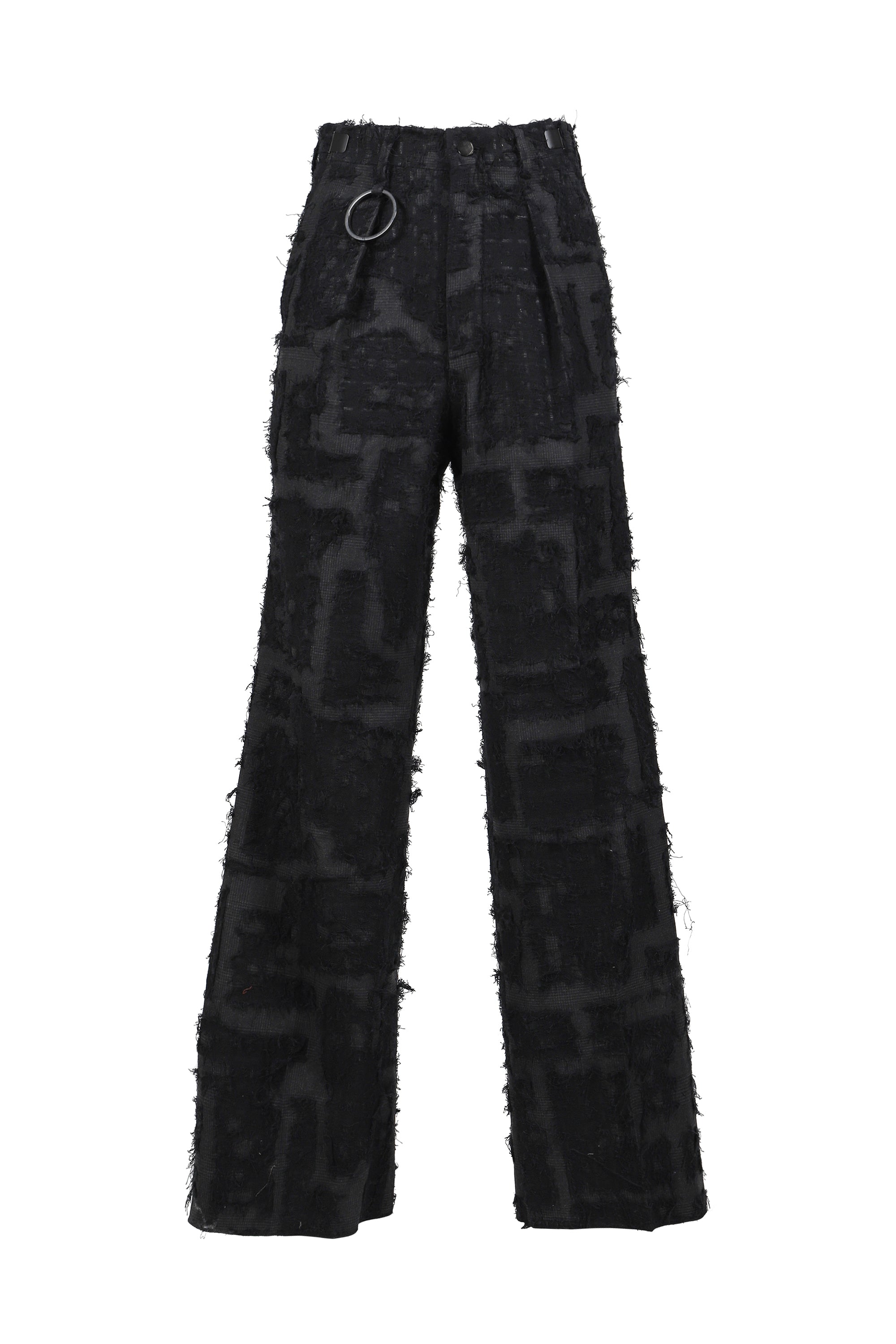 minus パンツ MINUS マイナス FW25 ADJUST WIDE TROUSERS(DUST CHECK) / CHA