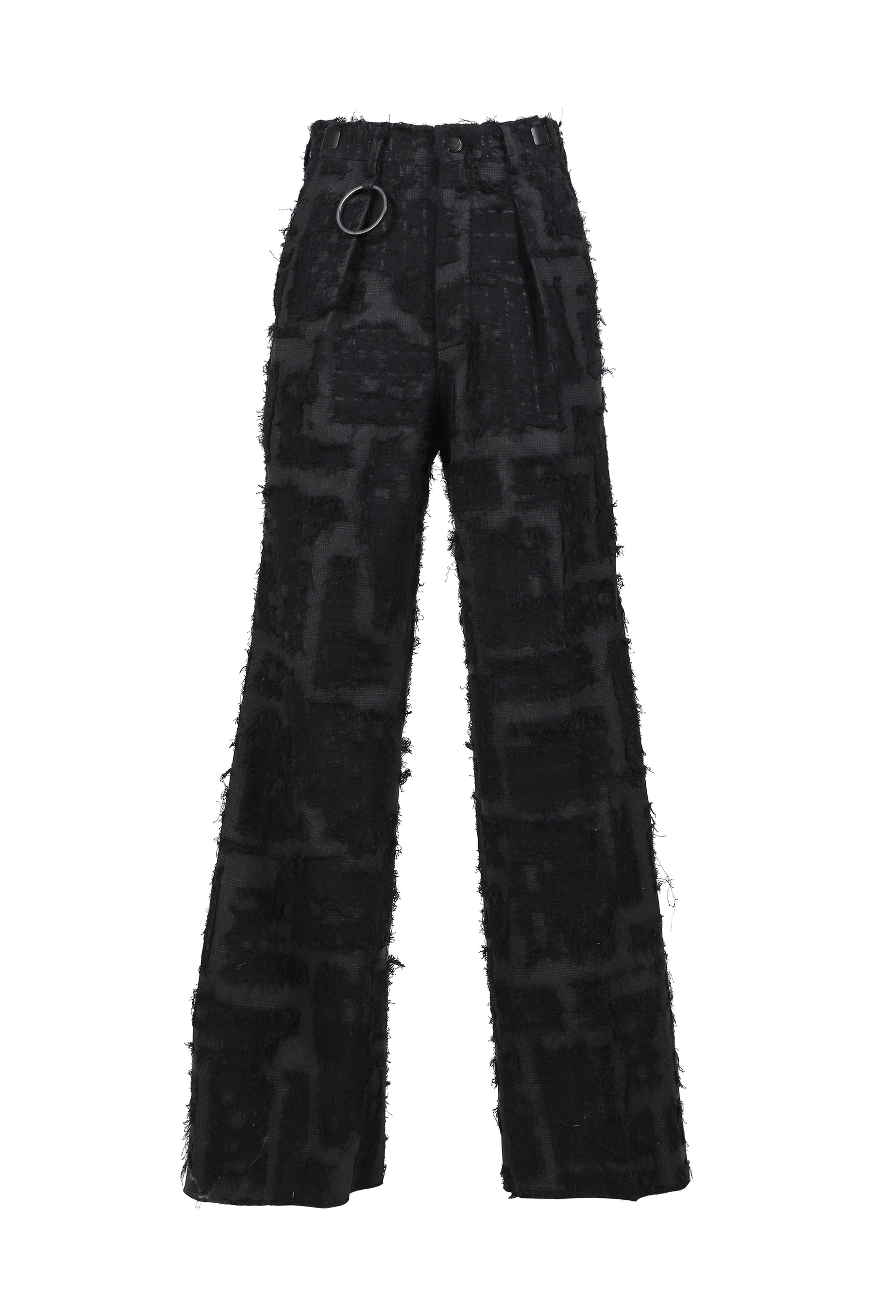 ADJUST WIDE TROUSERS(DUST CHECK) / CHA