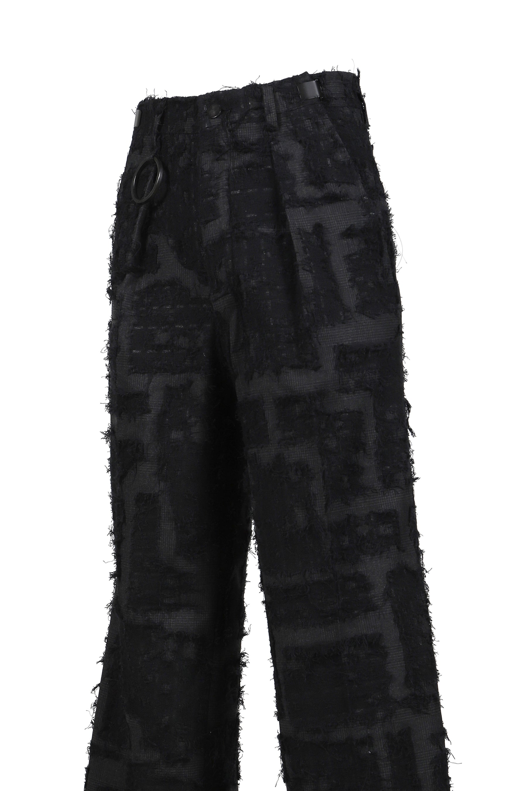 ADJUST WIDE TROUSERS(DUST CHECK) / CHA