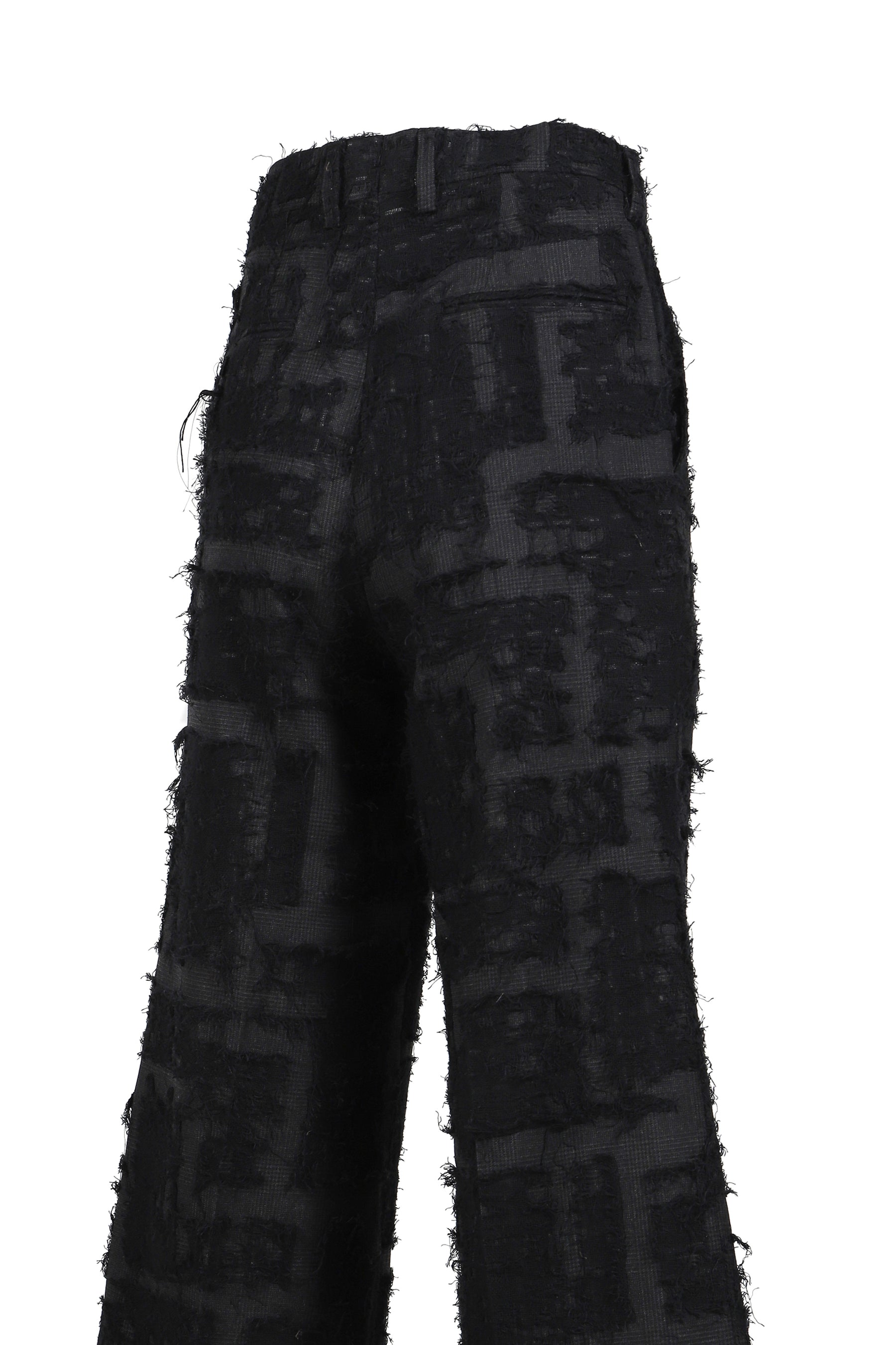 ADJUST WIDE TROUSERS(DUST CHECK) / CHA