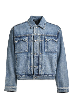 DENIM JACKET / BLU