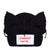 CHUNKY EARS BEANIE / BLACK 