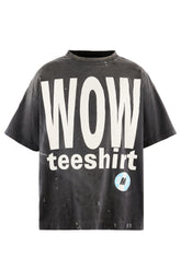 SS T-SHIRT/WOW / BLK