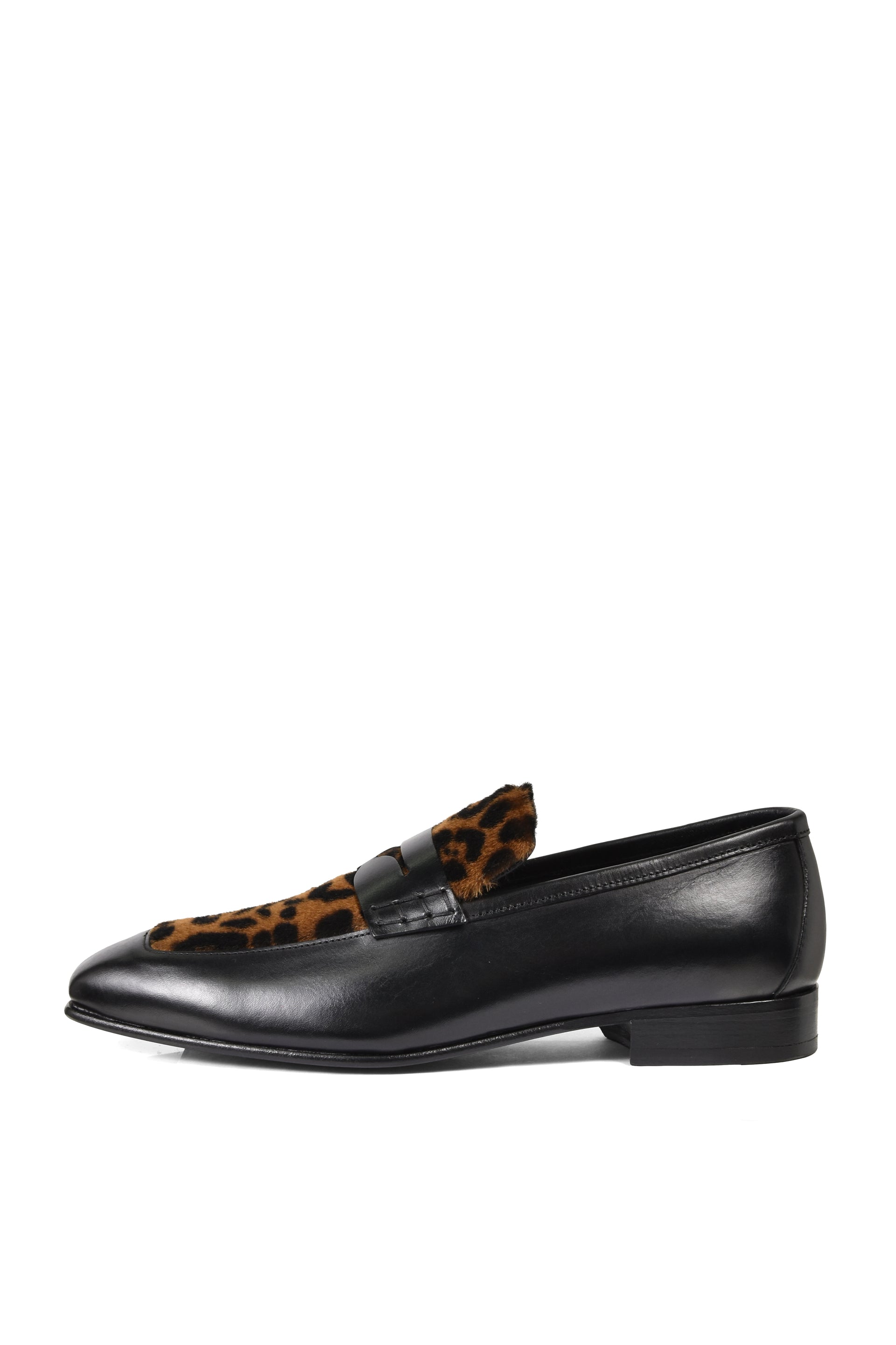 TAILORED LEATHER LOAFERS (20TH EXCLUSIVE) / CHEETAH