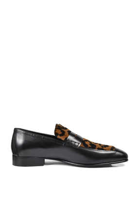 TAILORED LEATHER LOAFERS (20TH EXCLUSIVE) / CHEETAH