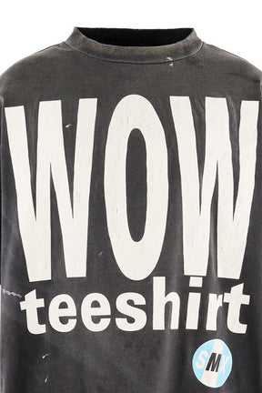 SS T-SHIRT/WOW / BLK
