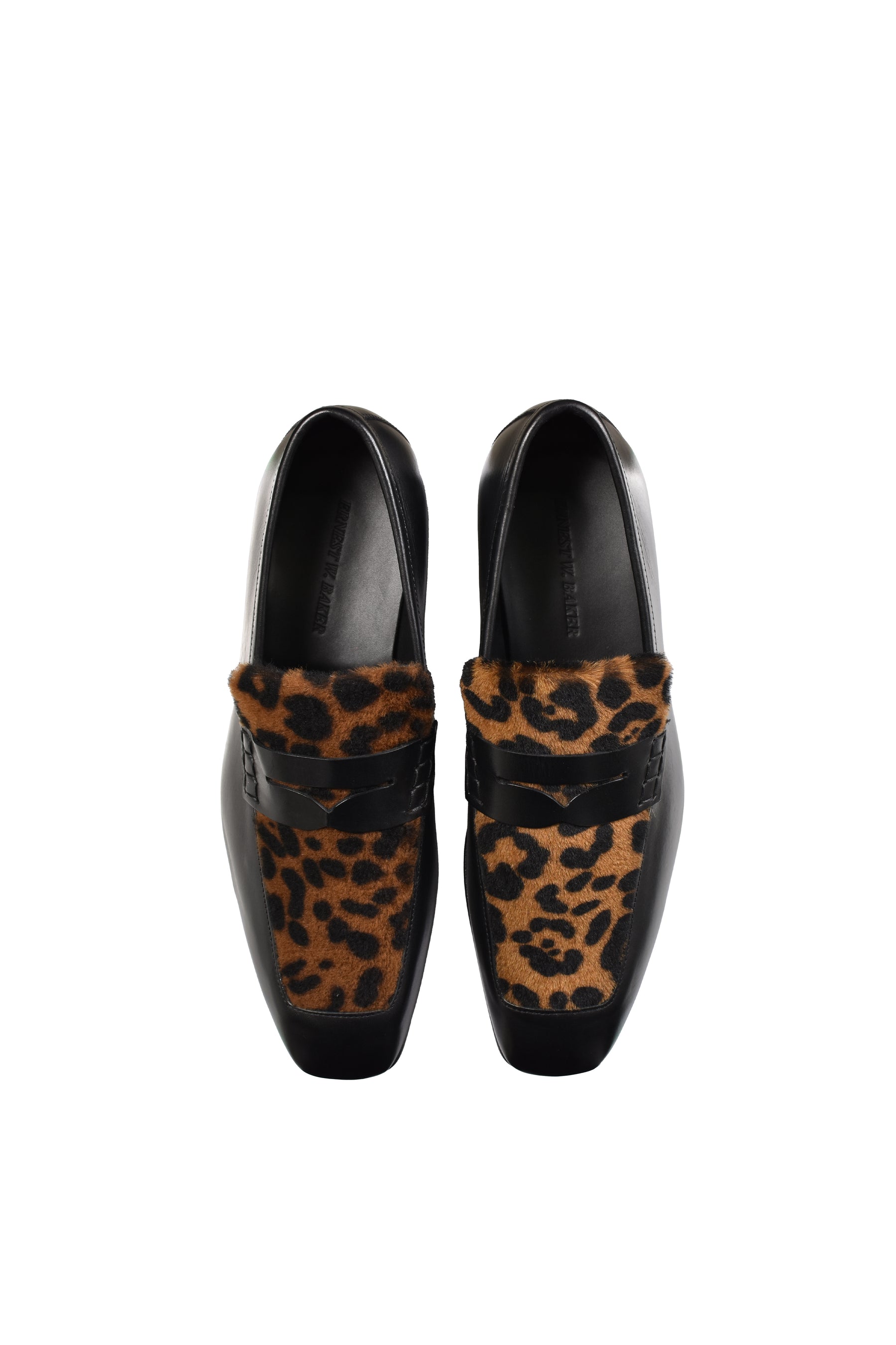TAILORED LEATHER LOAFERS (20TH EXCLUSIVE) / CHEETAH