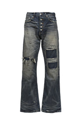 DENIM SELVEDGE BOOTCUT USED / BLU