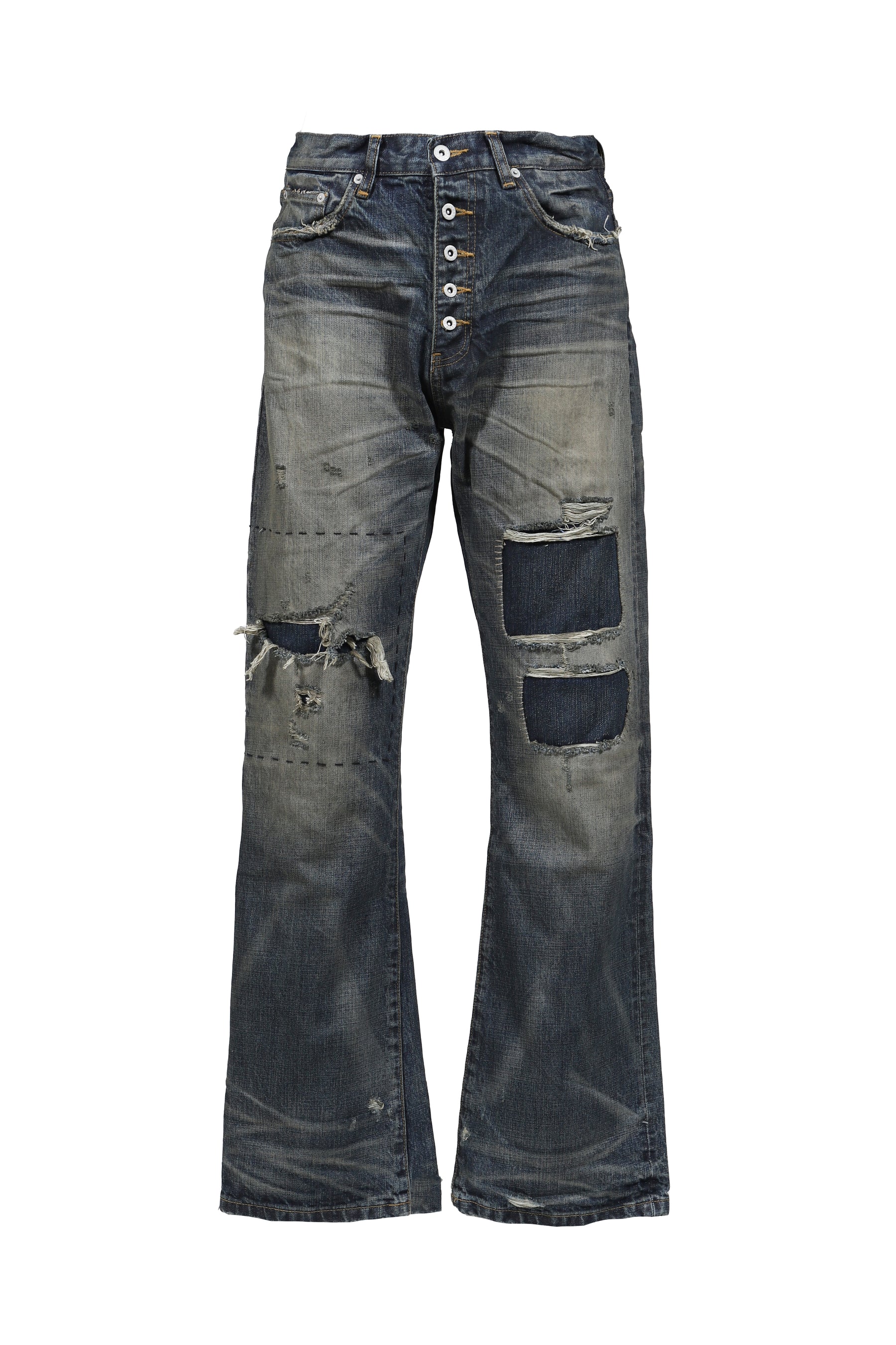パンツ NO/FAITH STUDIOS DENIM BOOTCUT RAW DENIM JAPANESE BOOTCUT FIT BLUE – NO/FAITH STUDIOS