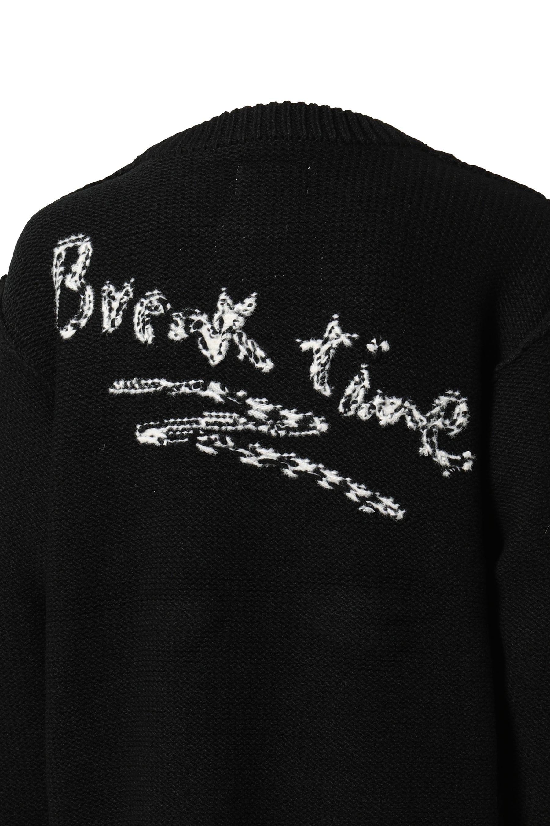 doublet ダブレット FW23 HAND-KNITTING JACQUARD PULLOVER / PANDA