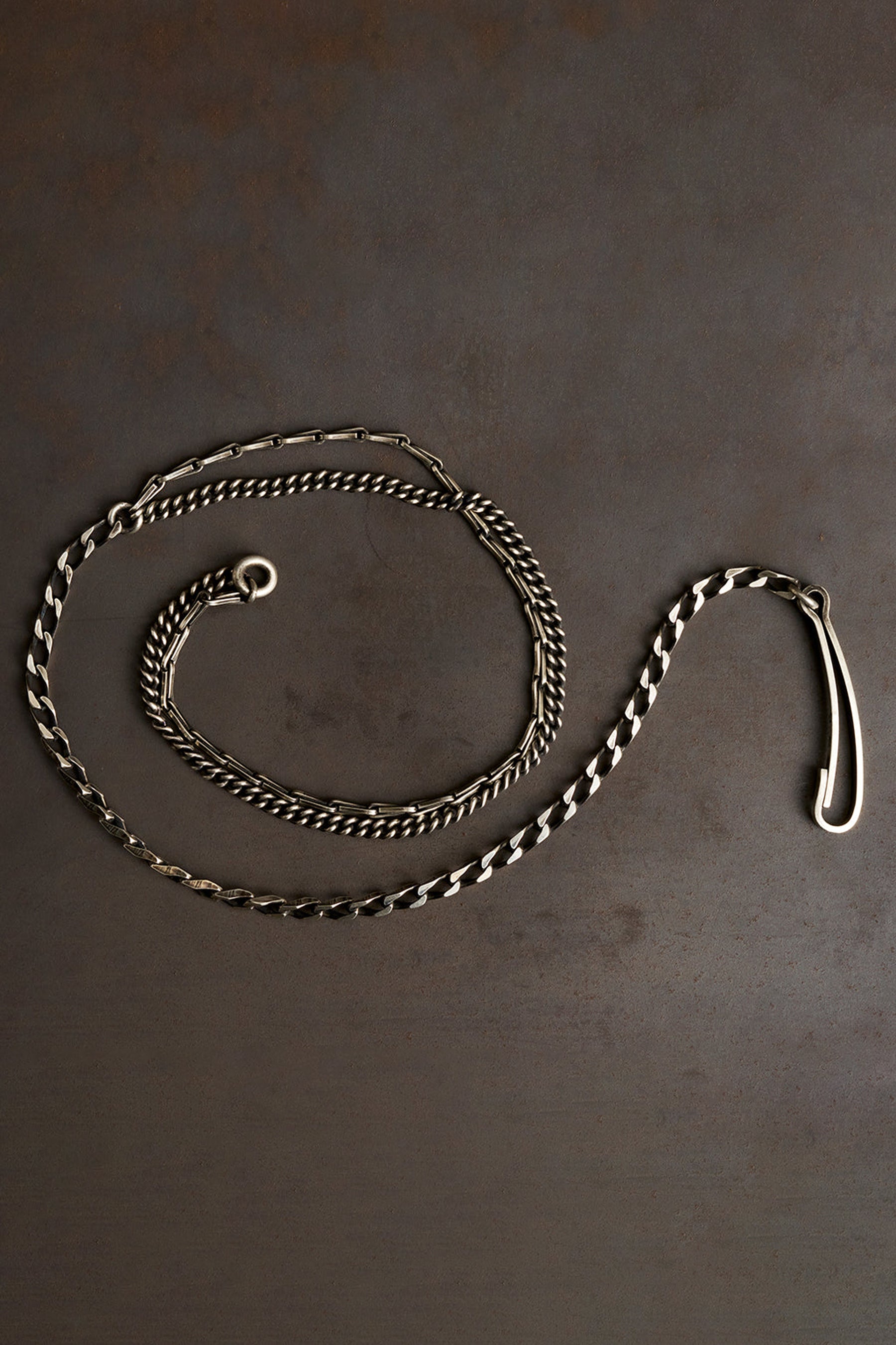 BRACELET SNAPLINK CHAINS / SIL