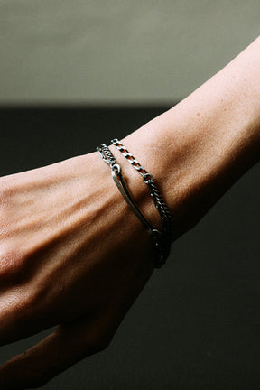 BRACELET SNAPLINK CHAINS / SIL