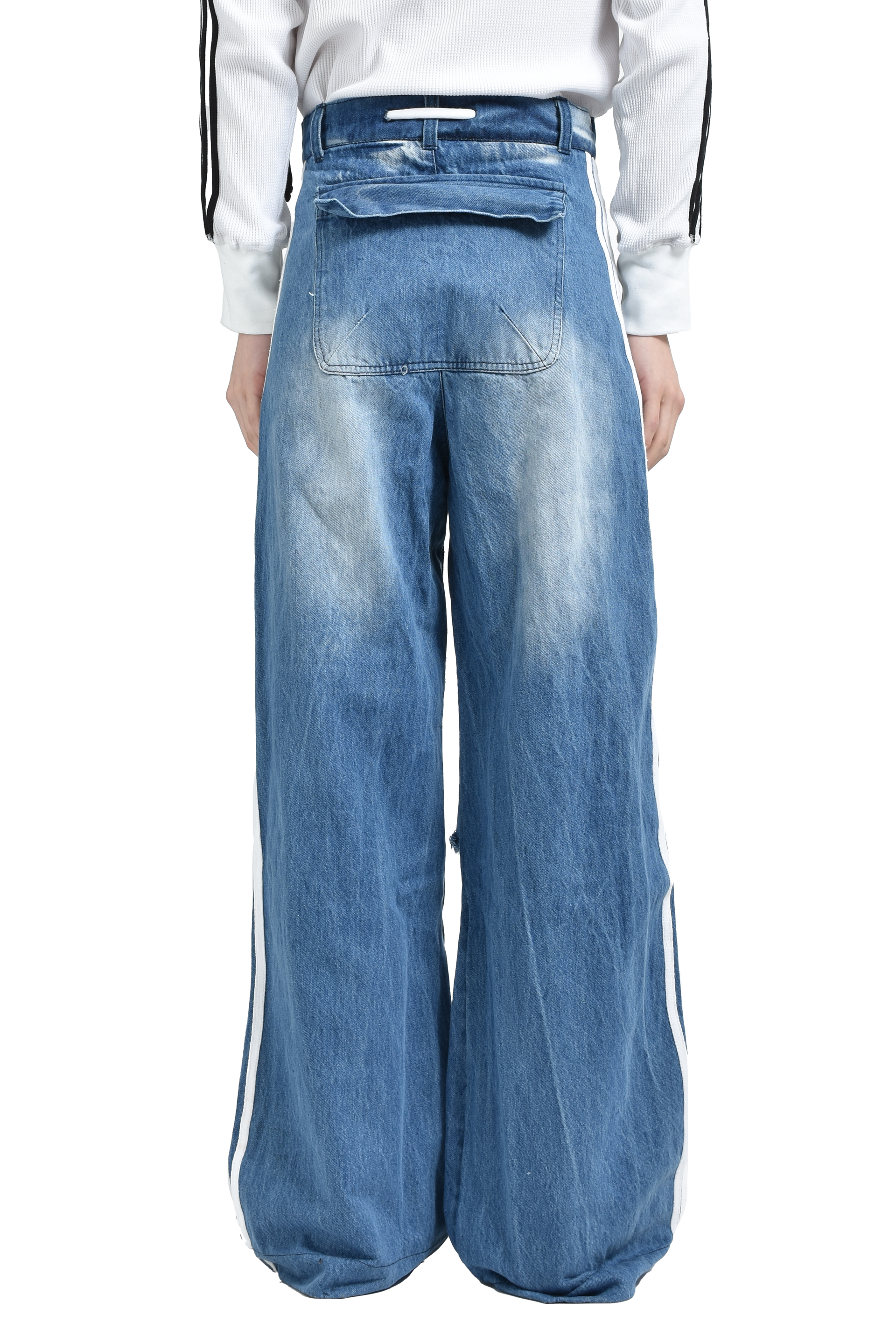 YORI SPORT 5 STRIPE DENIM / LIGHT WASH