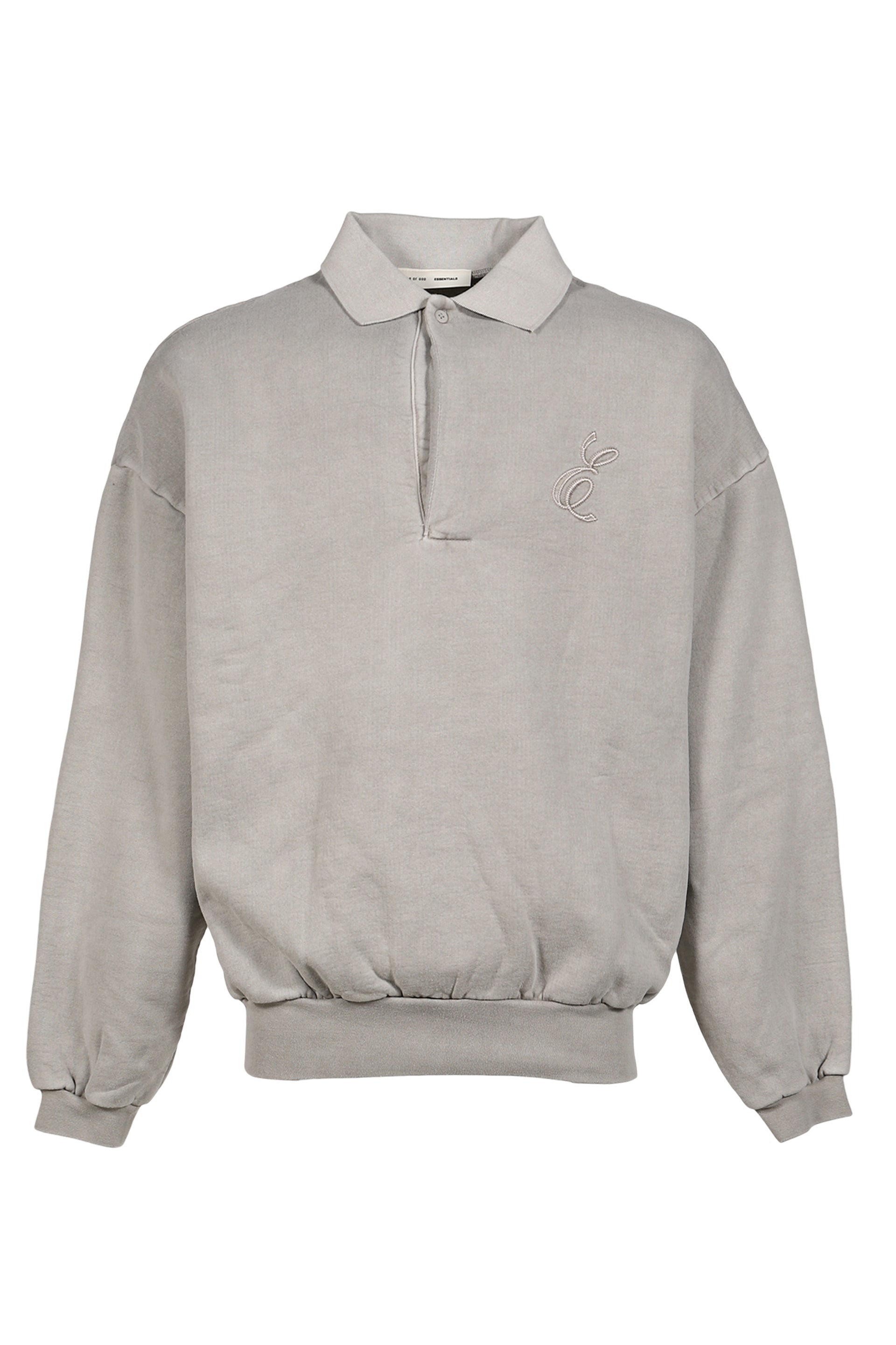 CLASSIC POLO SWEATSHIRT / SMOKE GRY