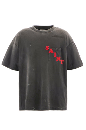 SS TEE/POCKET / BLACK