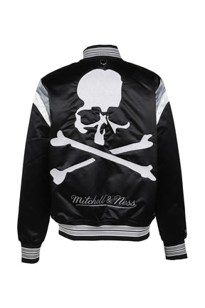 JK16964-CLBBLCK/MASTERMINDXM&N SATIN JACKET / BLK