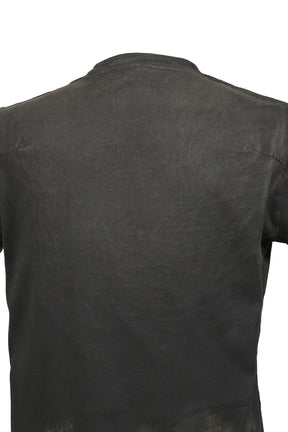 LUXUARY MUD PAINT T-SHIRT / BLK