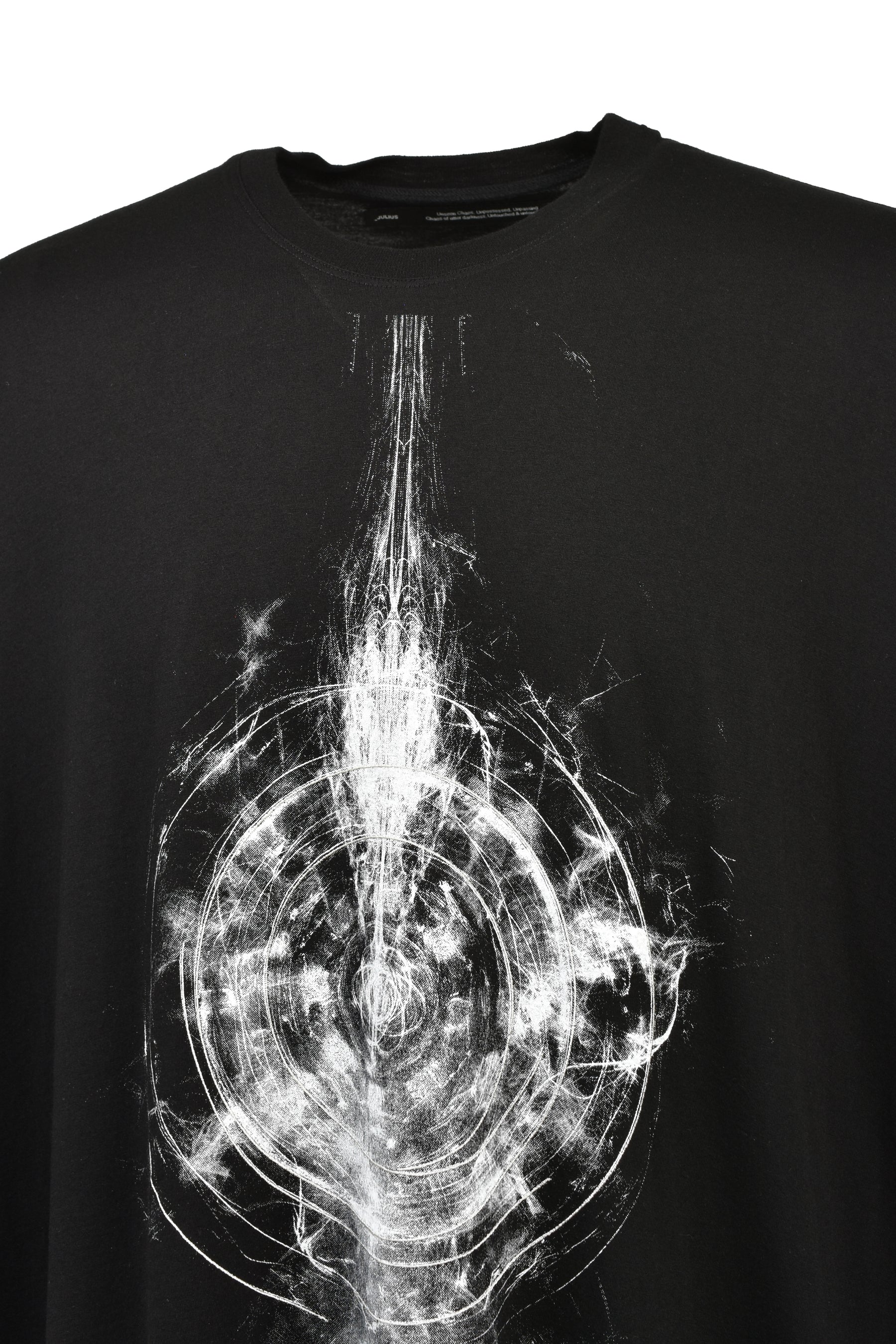 COTTON/MODAL JERSEY T-SHIRTS / BLK