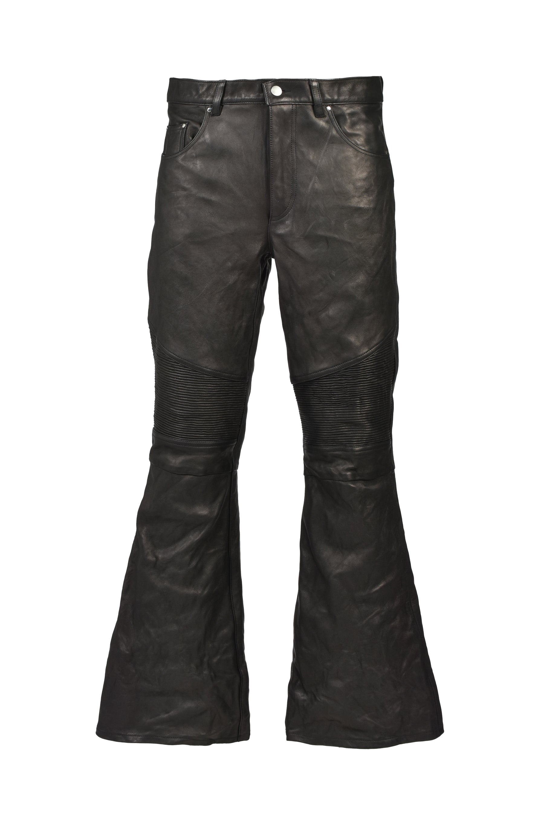 MOTO FLARE TROUSER / BLK