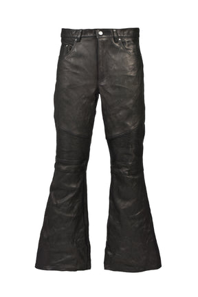 MOTO FLARE TROUSER / BLK