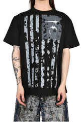 VINTAGE OLD GLORY T-SHIRT / BLK