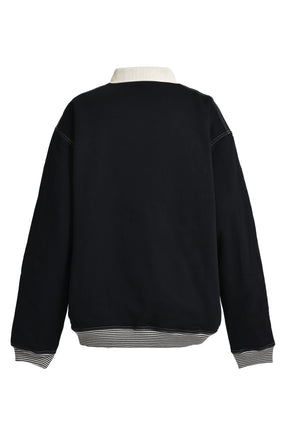 POLO NECK CREW / BLK