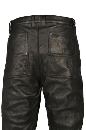 MOTO FLARE TROUSER / BLK