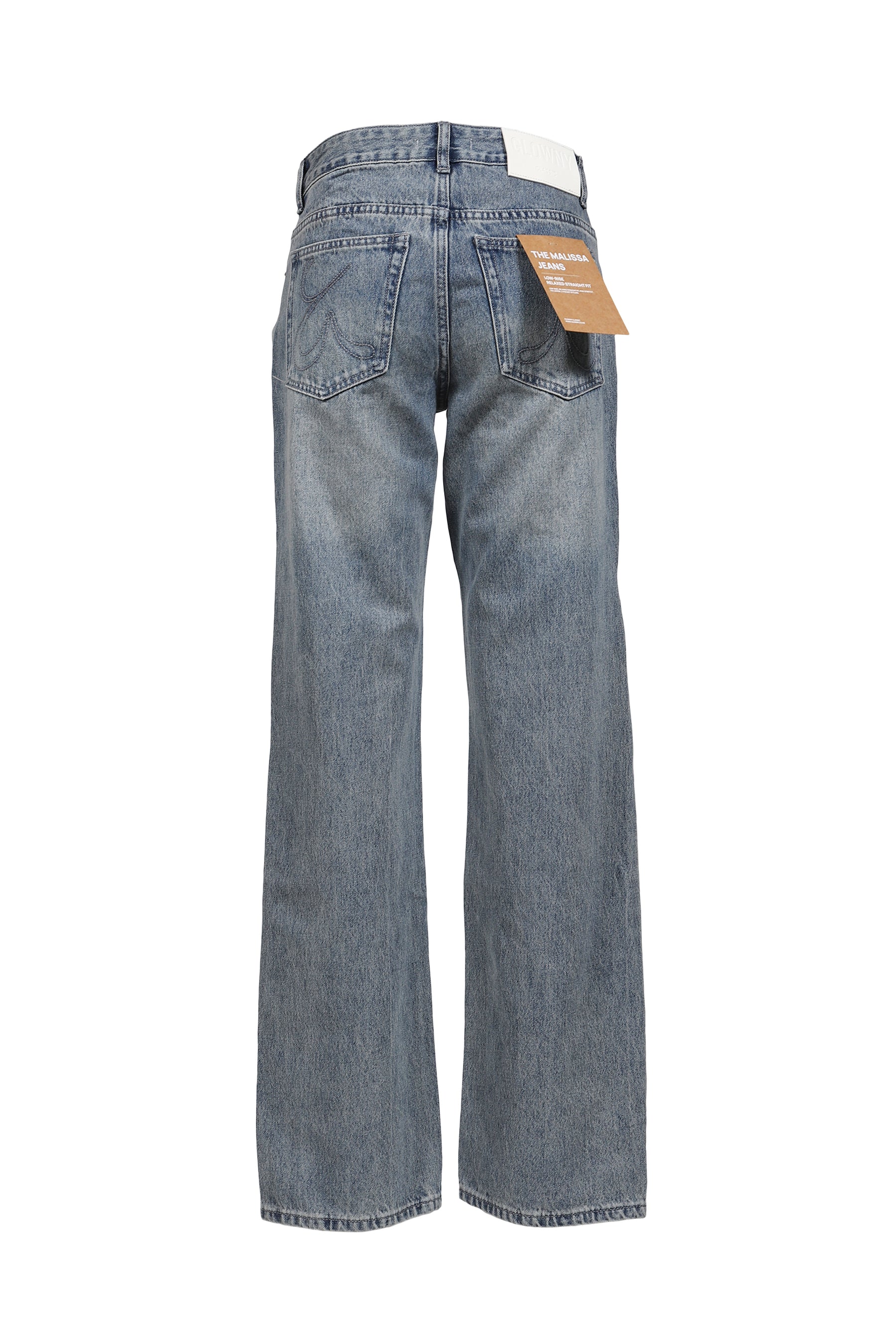THE MALISSA JEANS / WASHED BLU