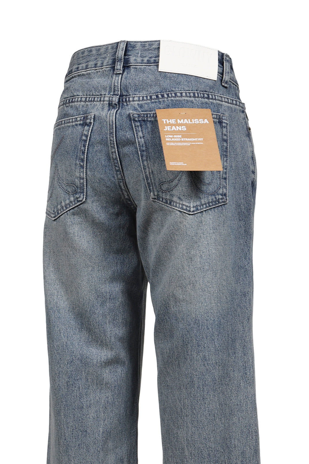 THE MALISSA JEANS / WASHED BLU