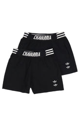 2-PACK SHORTS / BLK/GRY