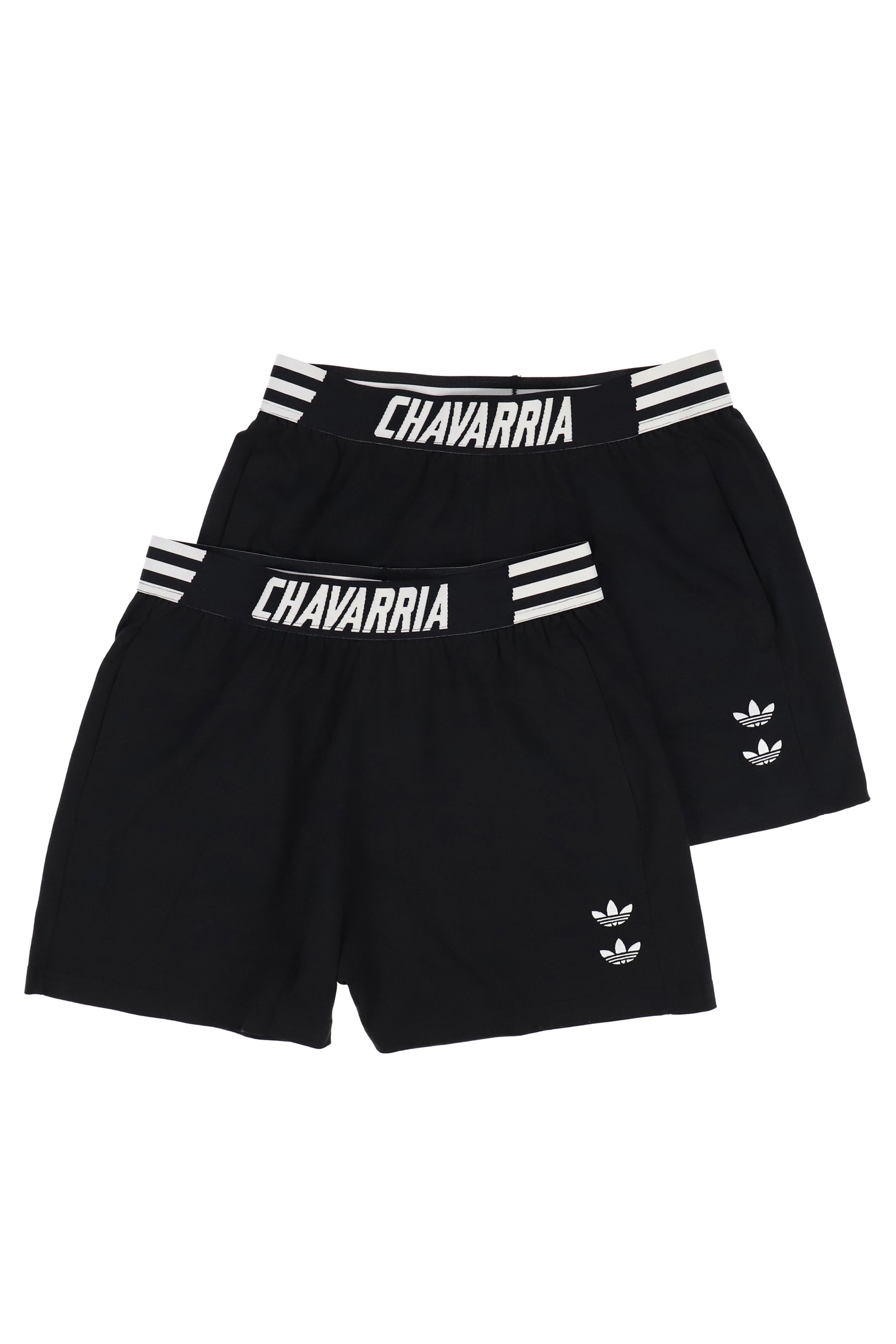 2-PACK SHORTS / BLK/GRY