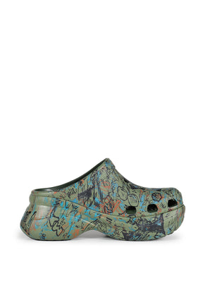 CROCS BAE GRAFFITI / GRN