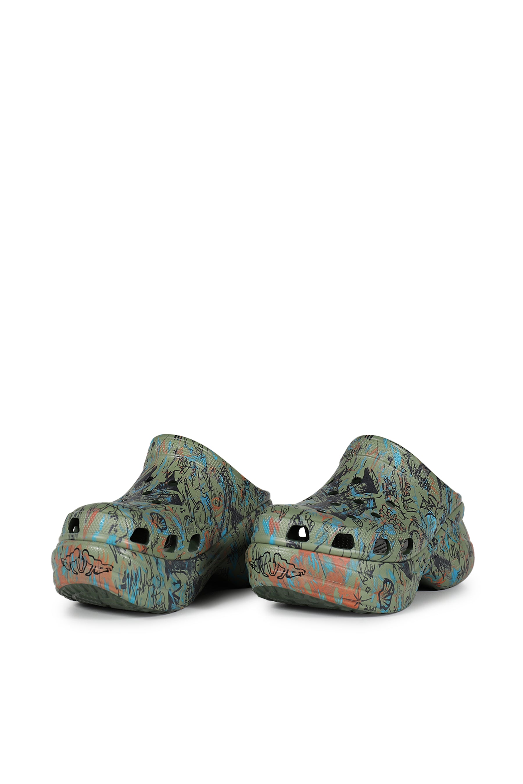 CROCS BAE GRAFFITI / GRN