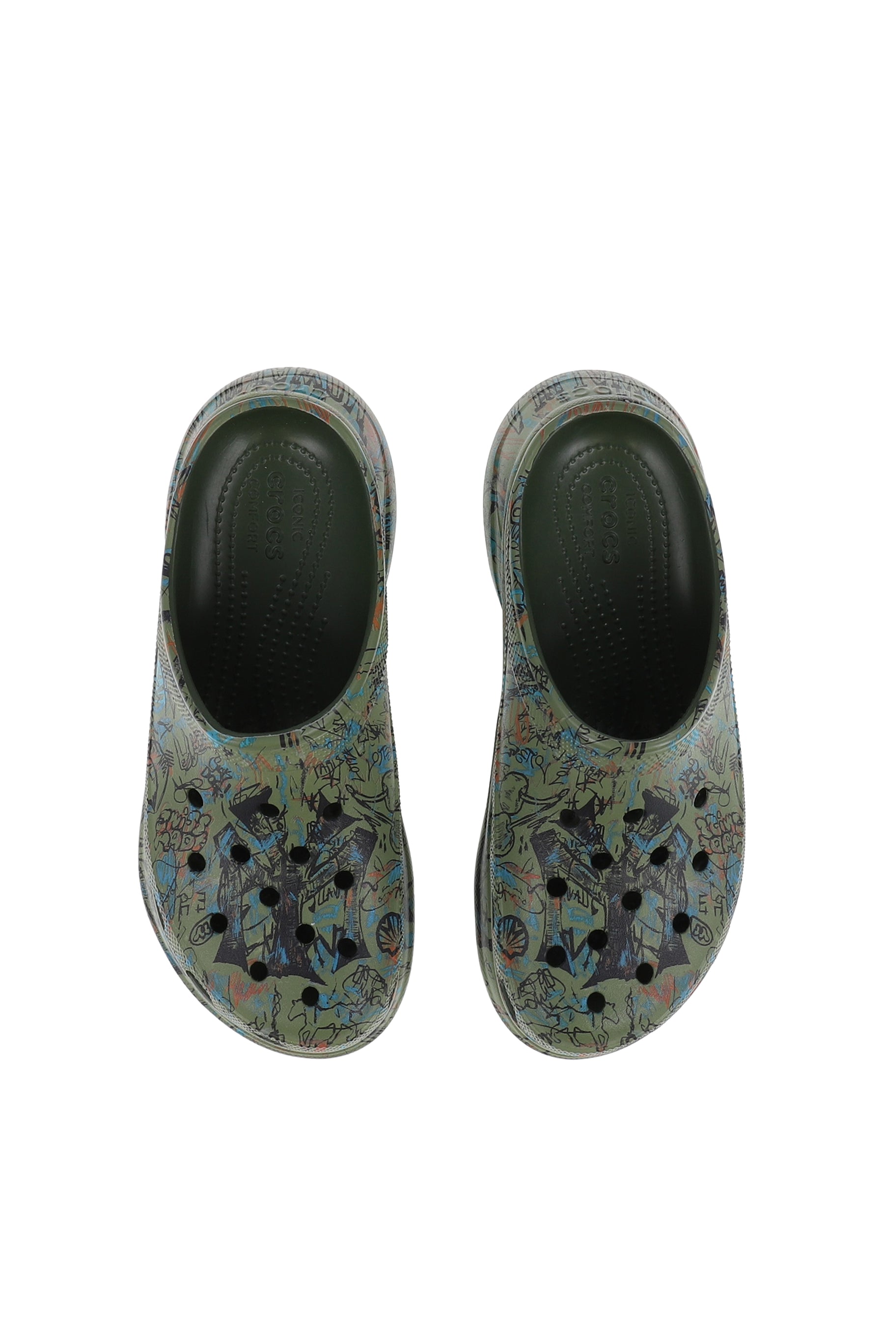 CROCS BAE GRAFFITI / GRN