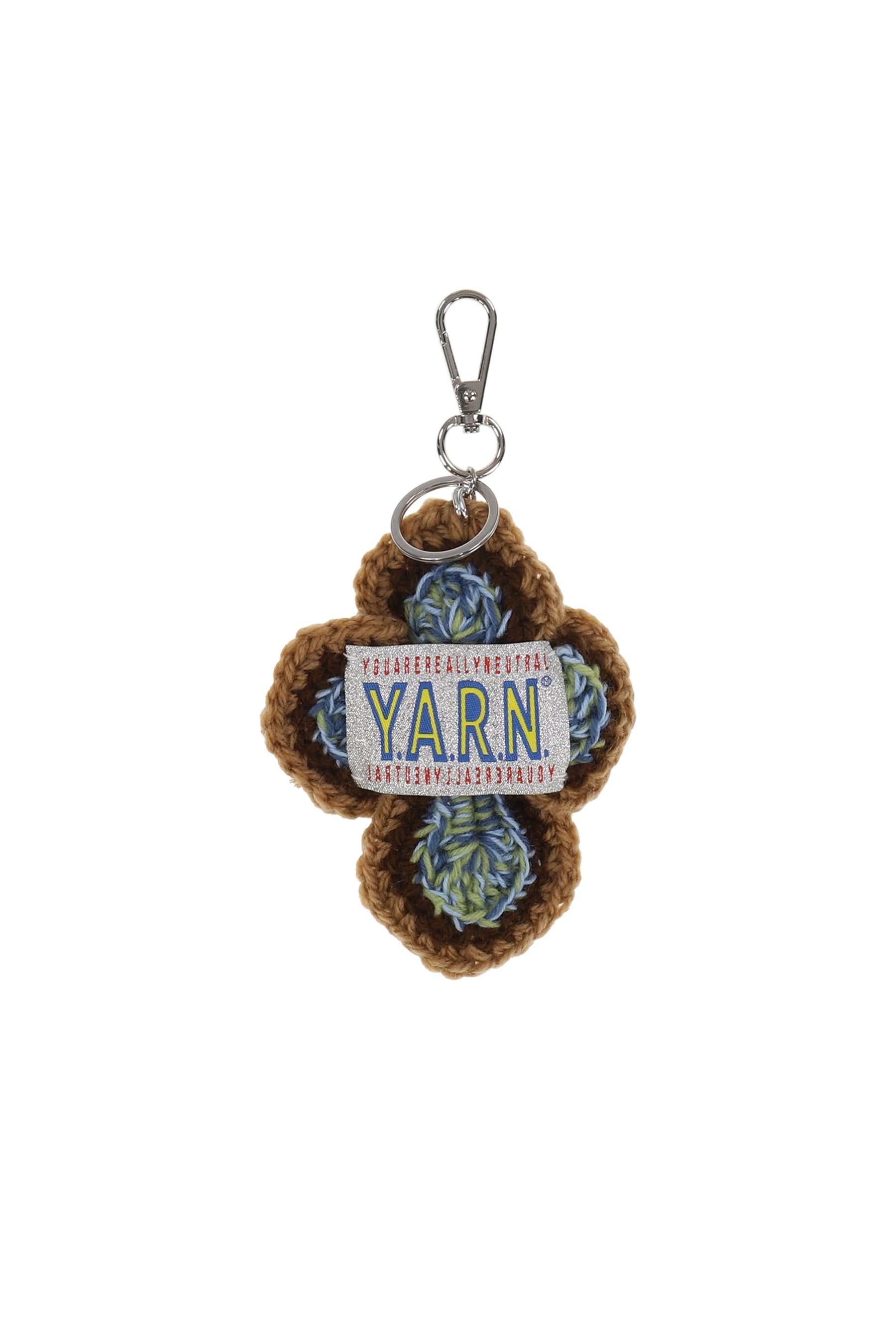 Y.A.R.N. ヤーン FW25 NUBIAN限定 3D CROSS KEYCHAIN / MULTI - NUBIAN