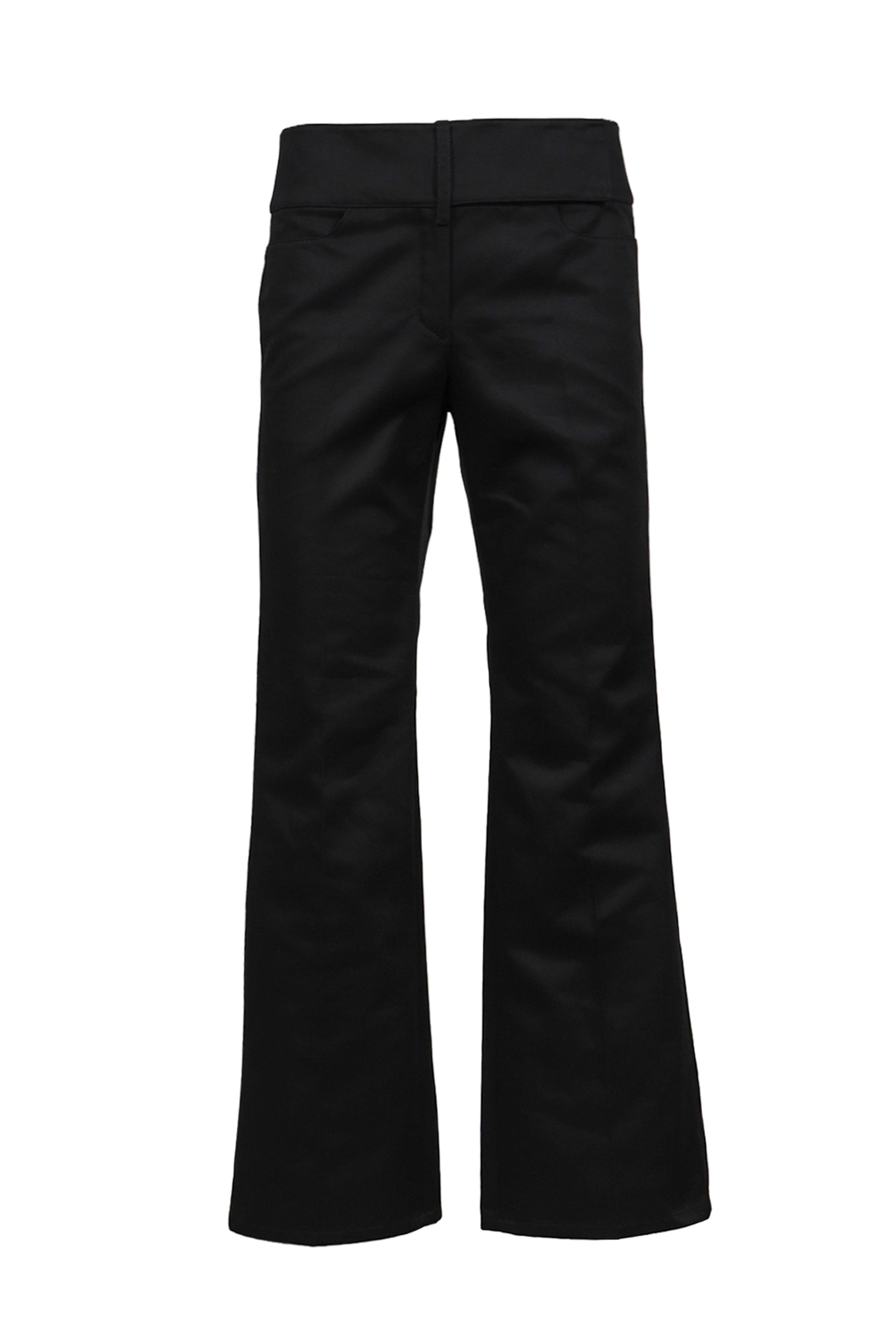 Courrèges PANTALON BELTED POLYCOTTON / BLK