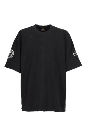 VANSON THERMAL S/S TEE BOXY FIT (DAMAGED) / BLK
