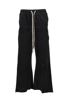 DOUBLE SWEAT PANTS (EXCLUSIVE) / WASHED BLK 