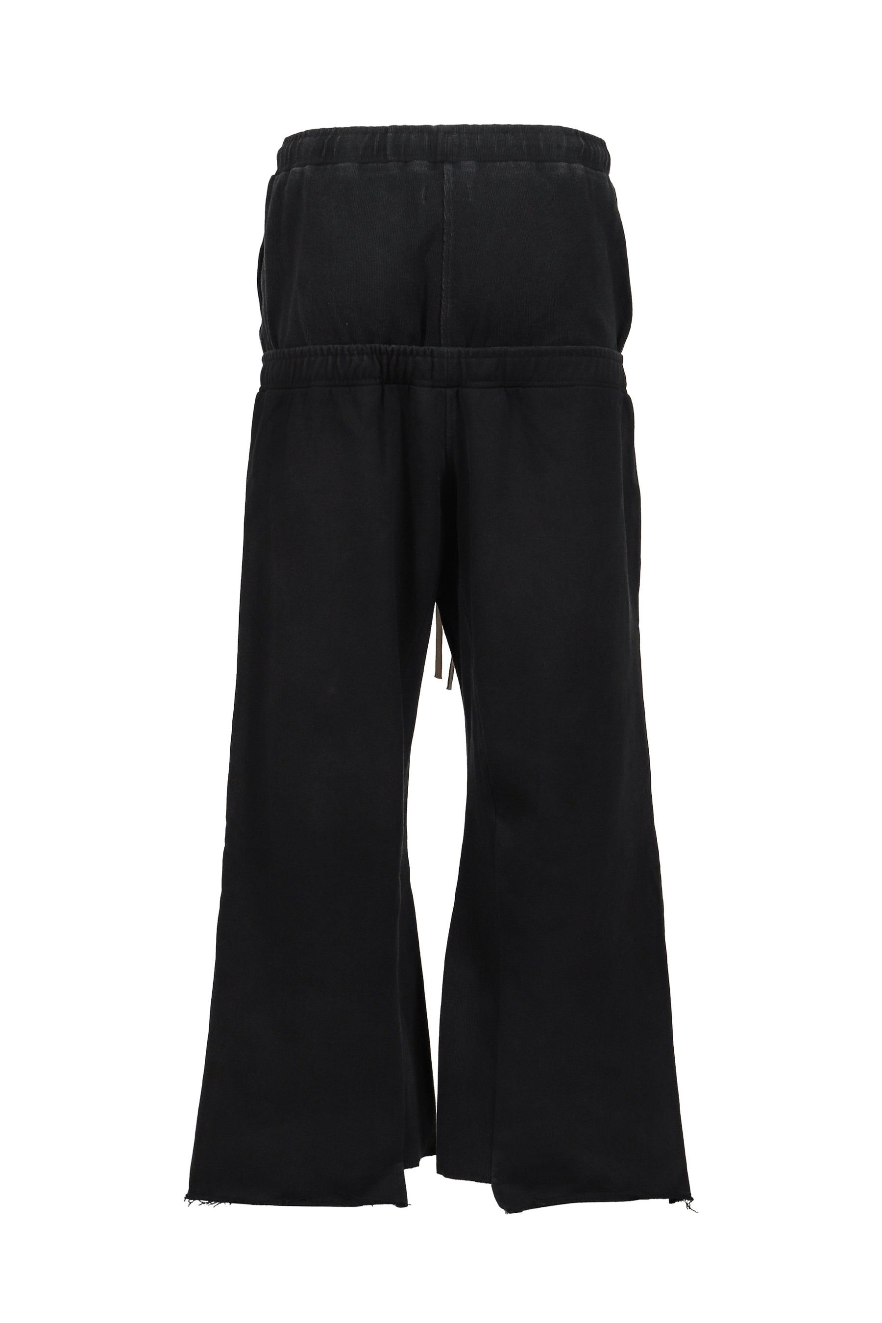 DOUBLE SWEAT PANTS (EXCLUSIVE) / WASHED BLK 